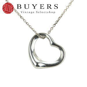 Tiffany Co Open Heart Necklace Silver Accessory